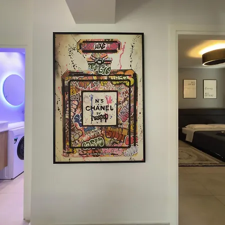 דירה Rhodes Diamond Luxury Flat In The Heart Of Town